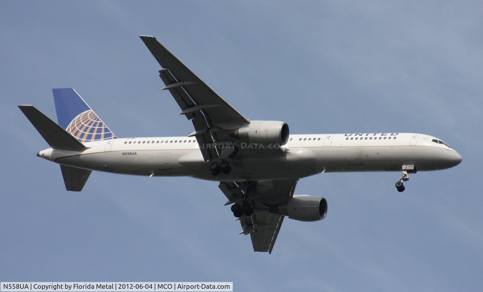 N558UA, 1992 Boeing 757-222 C/N 26654, United 757-200