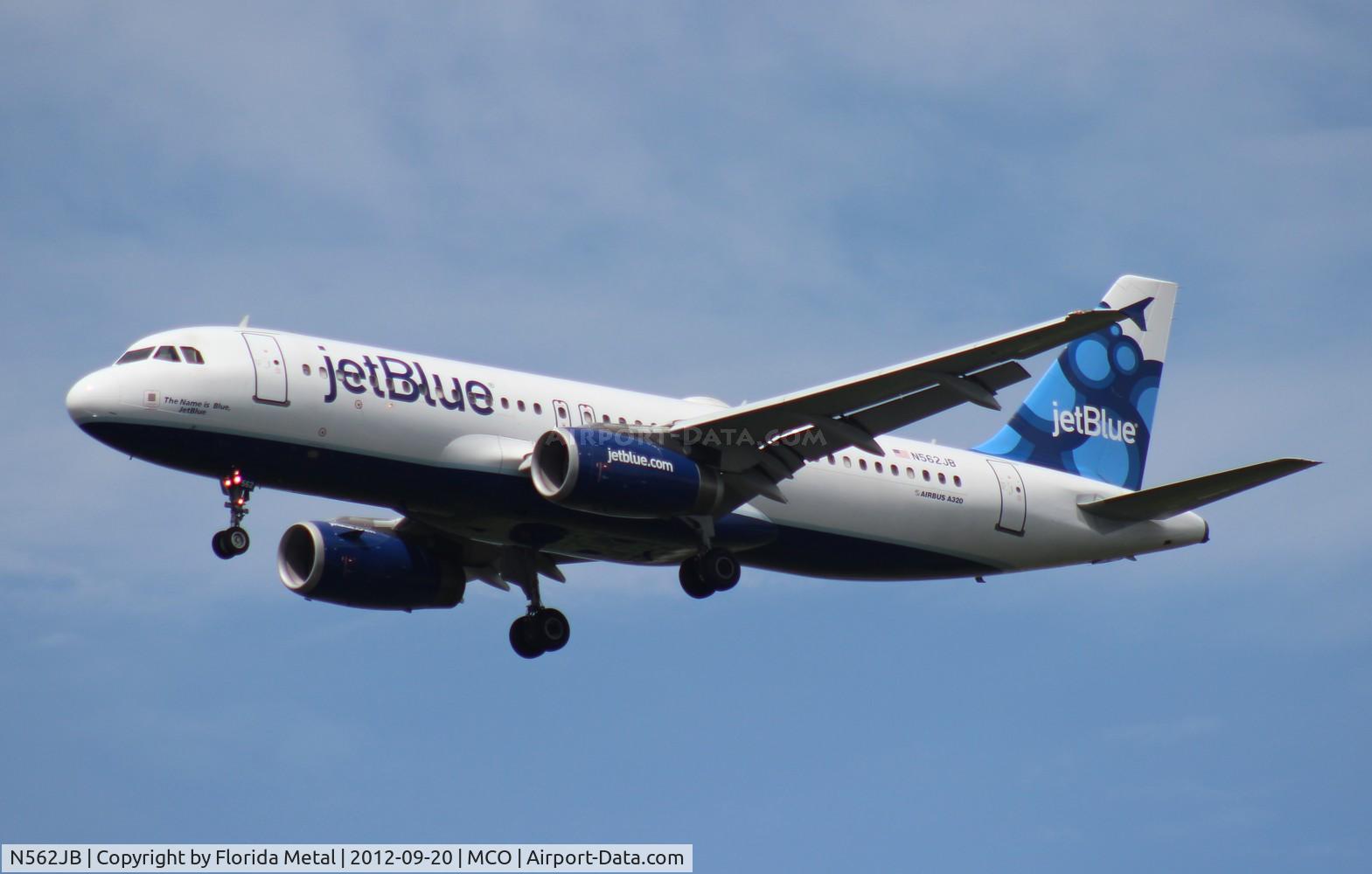 N562JB, 2003 Airbus A320-232 C/N 1948, Jet Blue A320