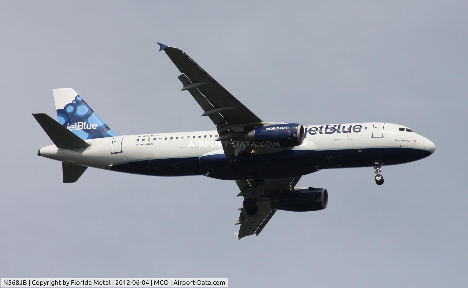 N568JB, 2003 Airbus A320-232 C/N 2063, Jet Blue A320