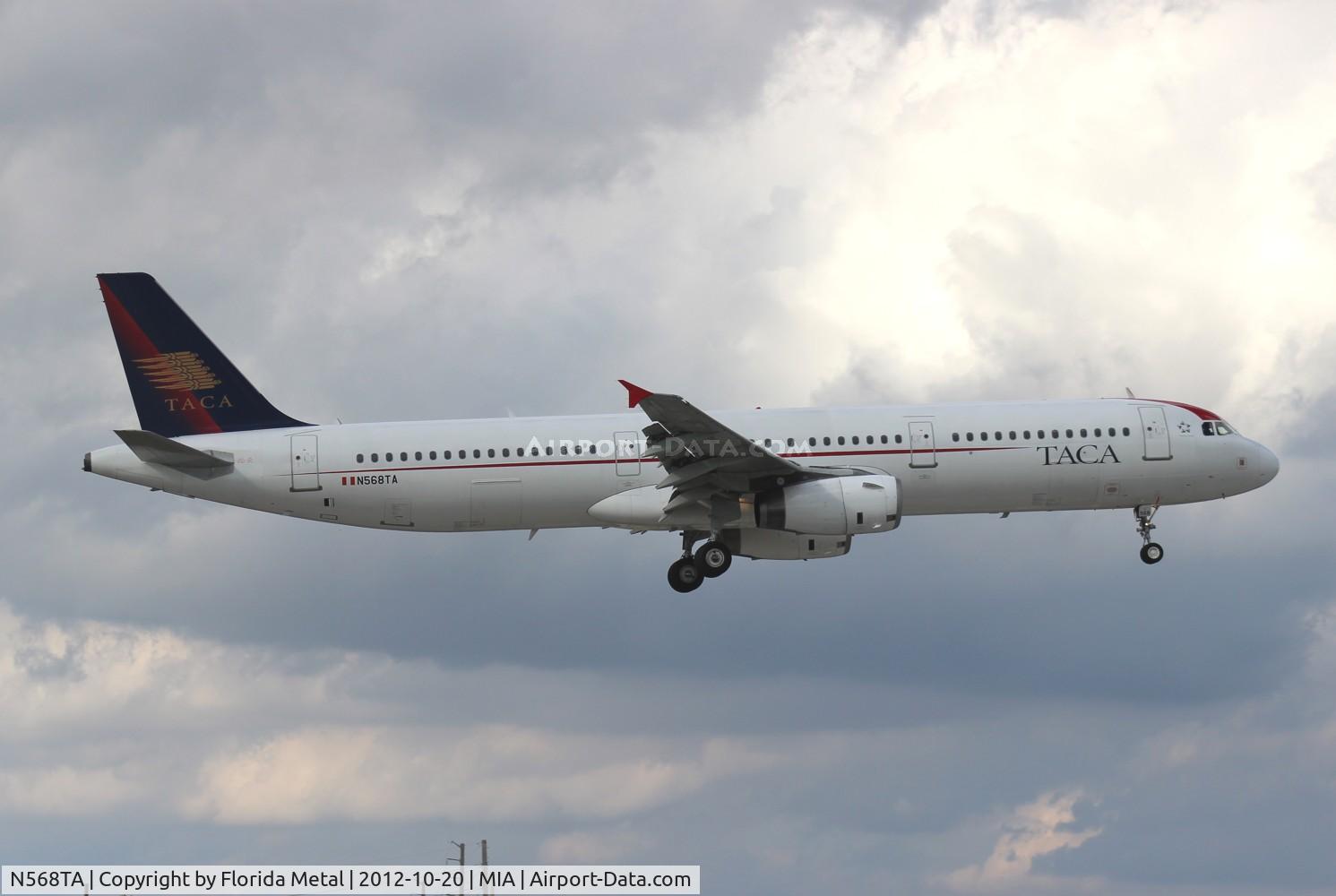 N568TA, 2006 Airbus A321-231 C/N 2687, Taca A321