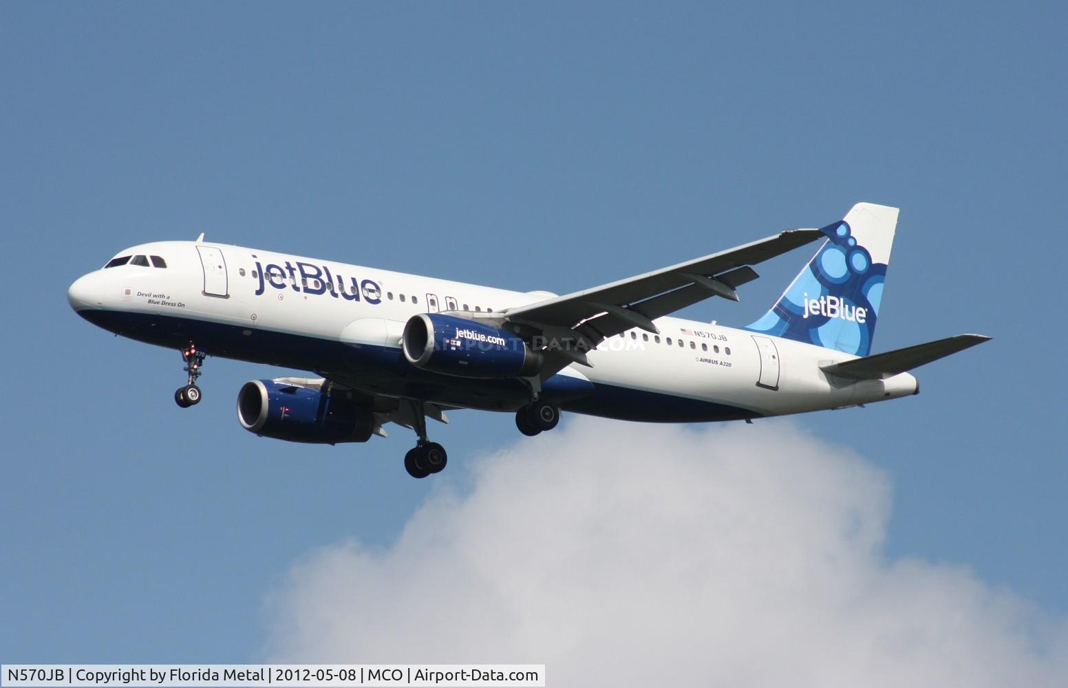 N570JB, 2003 Airbus A320-232 C/N 2099, Jet Blue A320