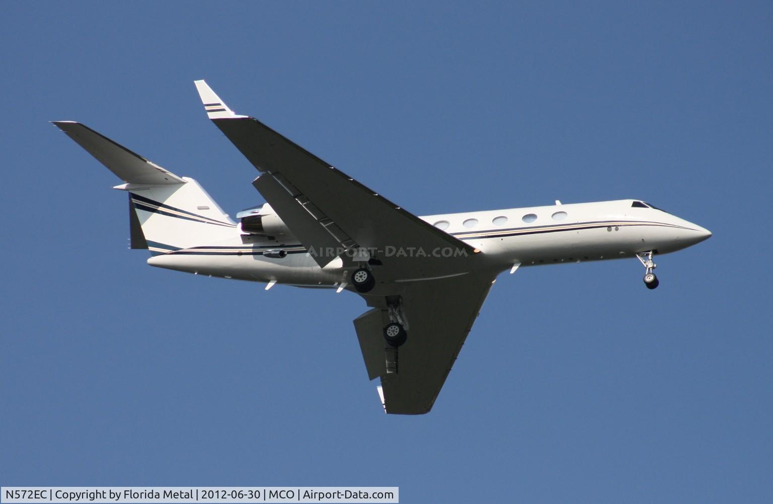 N572EC, 2005 Gulfstream Aerospace GV-SP (G550) C/N 5072, Gulfstream IV