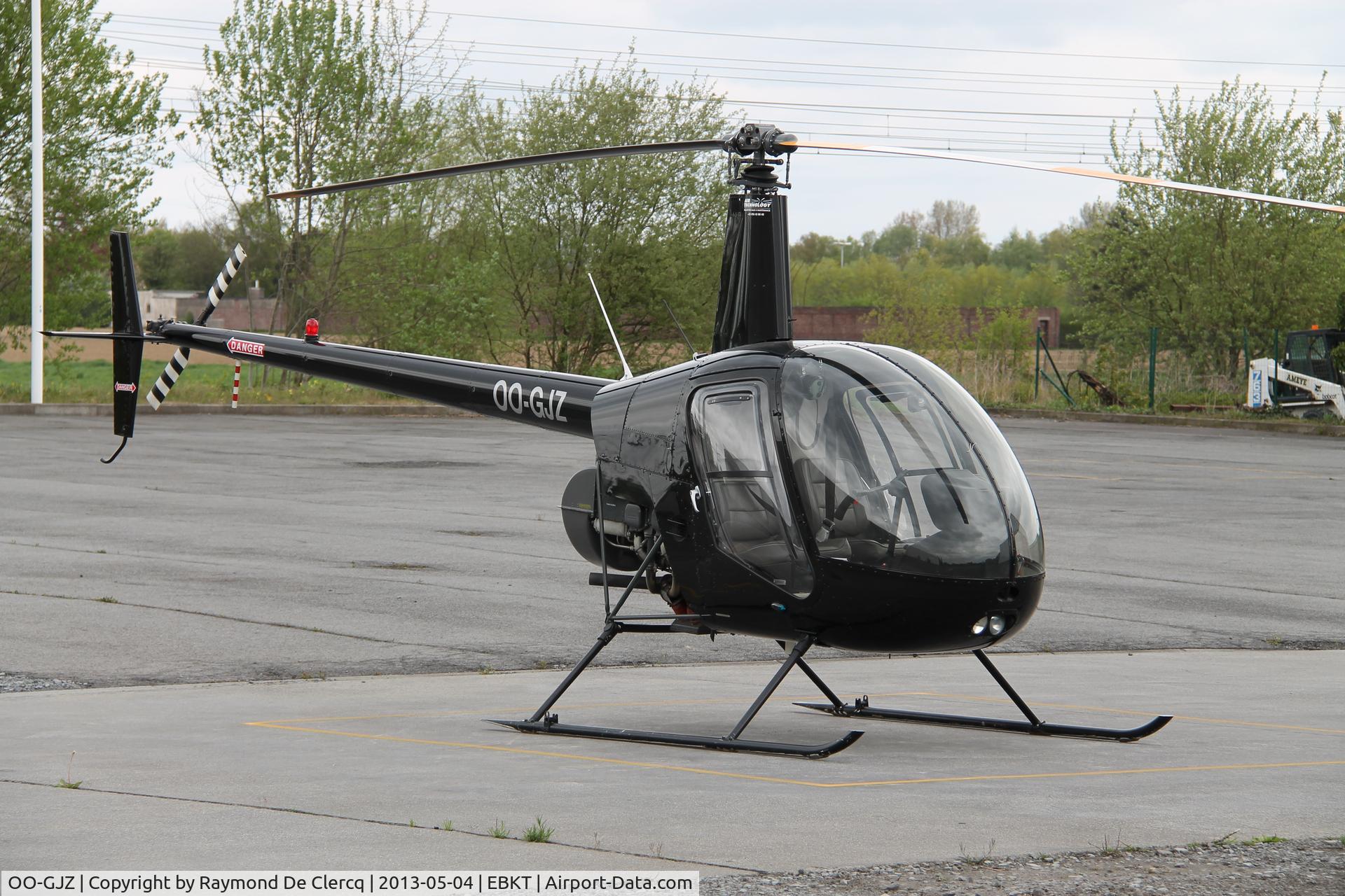 OO-GJZ, 2005 Robinson R22 Beta II C/N 3867, Wevelgem 2013-5-4