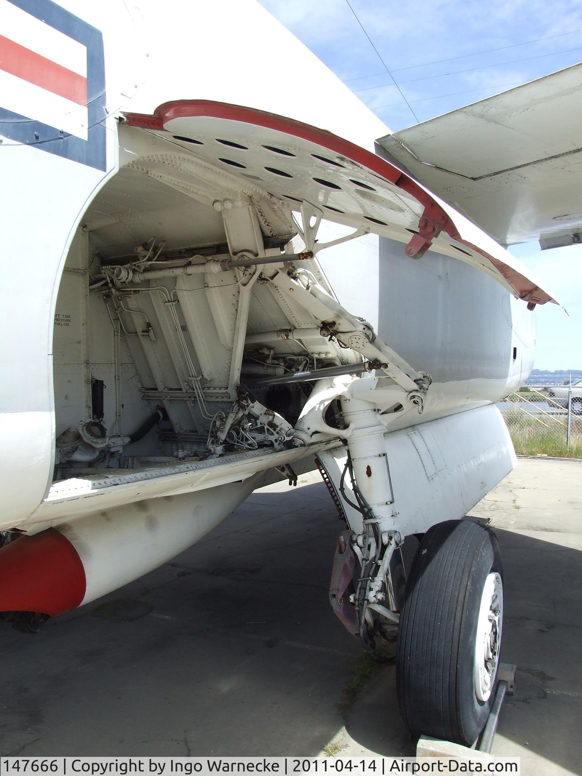 147666, Douglas KA-3B Skywarrior C/N 12430, Douglas KA-3B Skywarrior at the Oakland Aviation Museum, Oakland CA