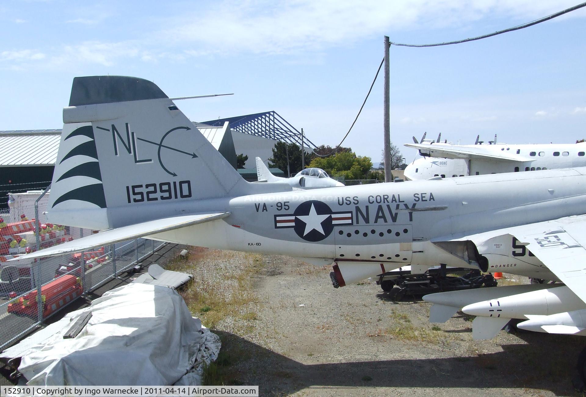 152910, Grumman KA-6D Intruder C/N I-214, Grumman KA-6D Intruder at the Oakland Aviation Museum, Oakland CA