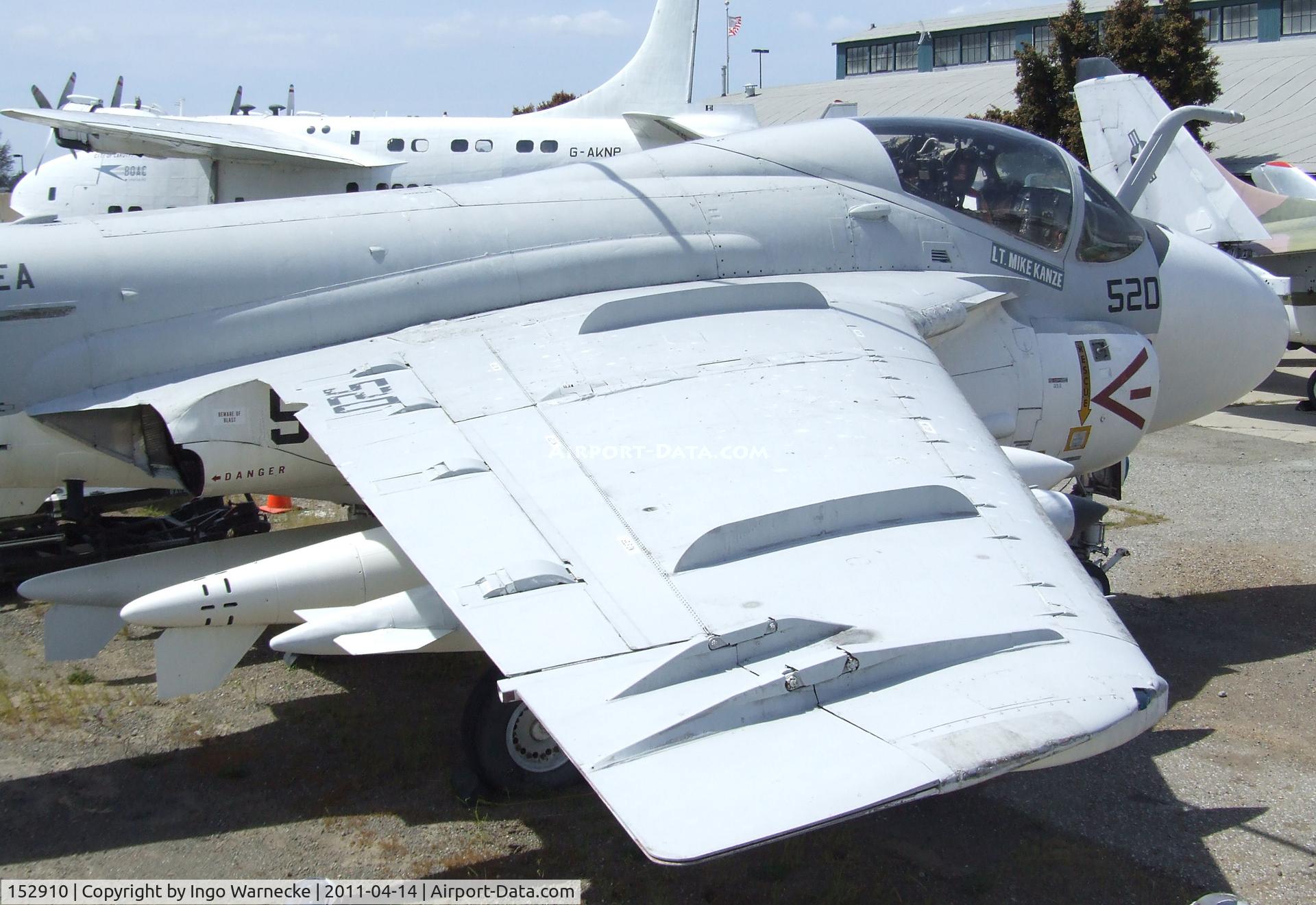 152910, Grumman KA-6D Intruder C/N I-214, Grumman KA-6D Intruder at the Oakland Aviation Museum, Oakland CA