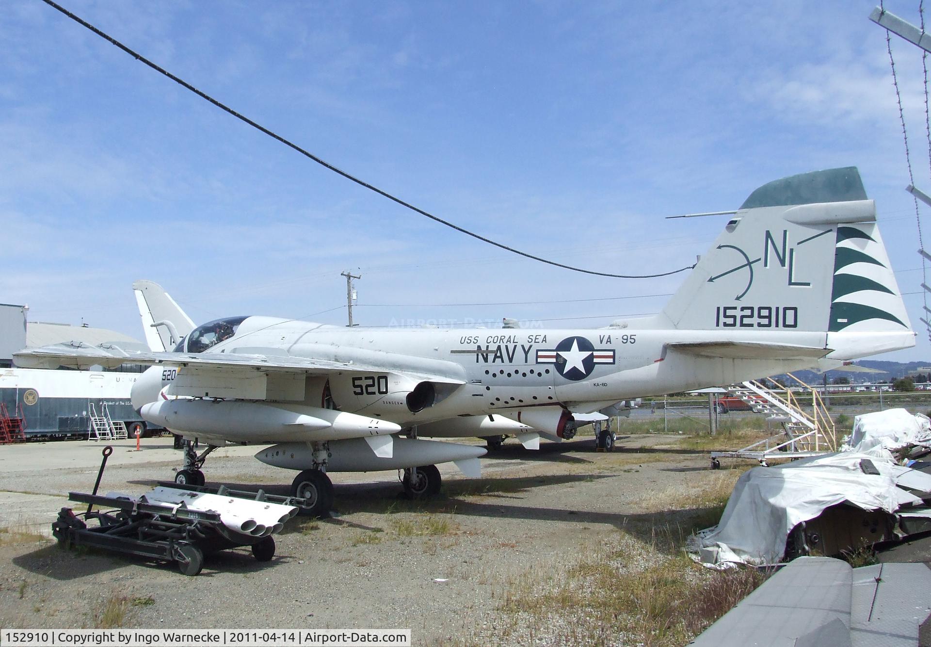 152910, Grumman KA-6D Intruder C/N I-214, Grumman KA-6D Intruder at the Oakland Aviation Museum, Oakland CA