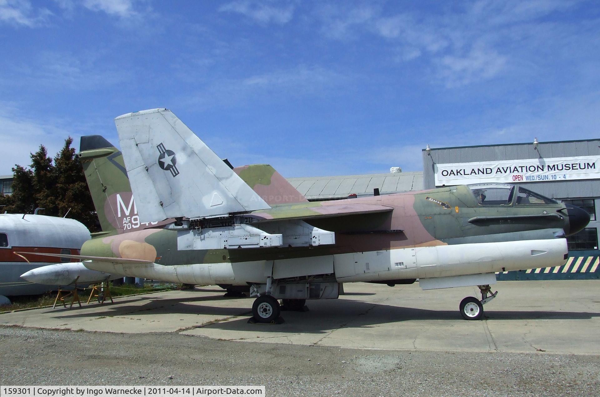 159301, LTV A-7E Corsair II C/N E-439, LTV A-7E Corsair II at the Oakland Aviation Museum, Oakland CA