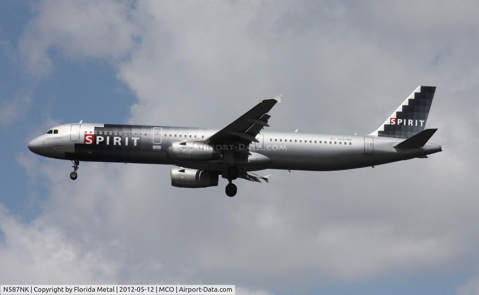 N587NK, 2005 Airbus A321-231 C/N 2476, Spirit A321