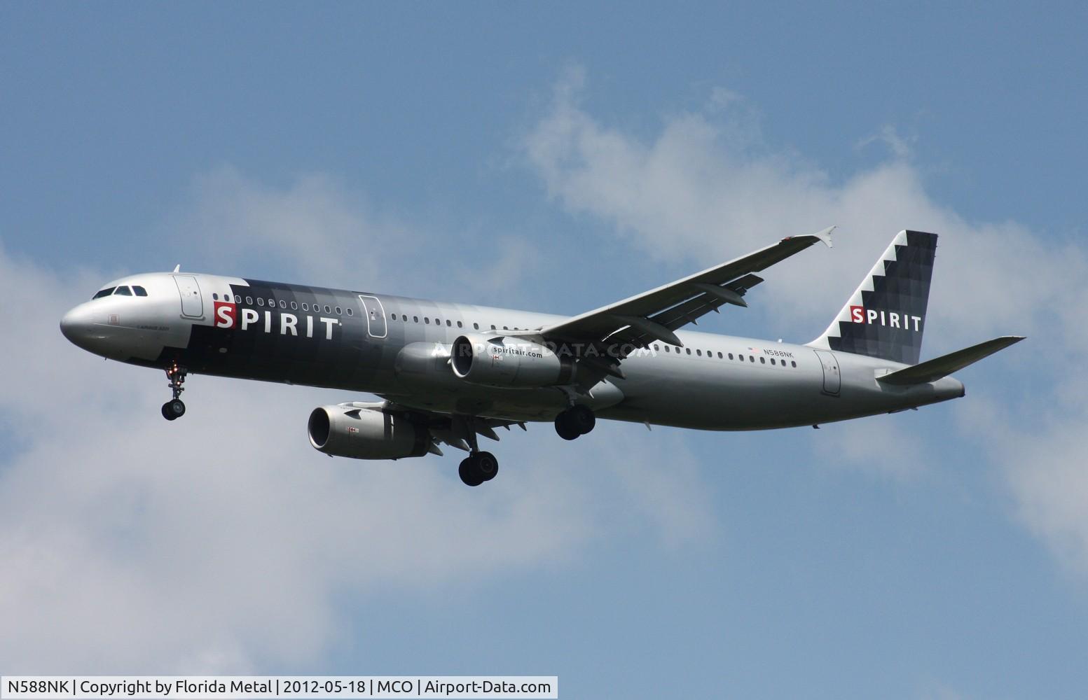 N588NK, 2005 Airbus A321-231 C/N 2590, Spirit A321