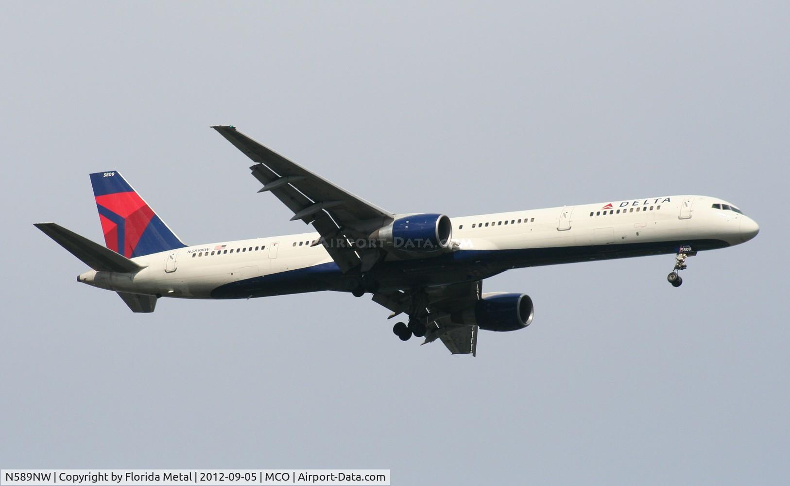 N589NW, 2003 Boeing 757-351 C/N 32989, Delta 757-300