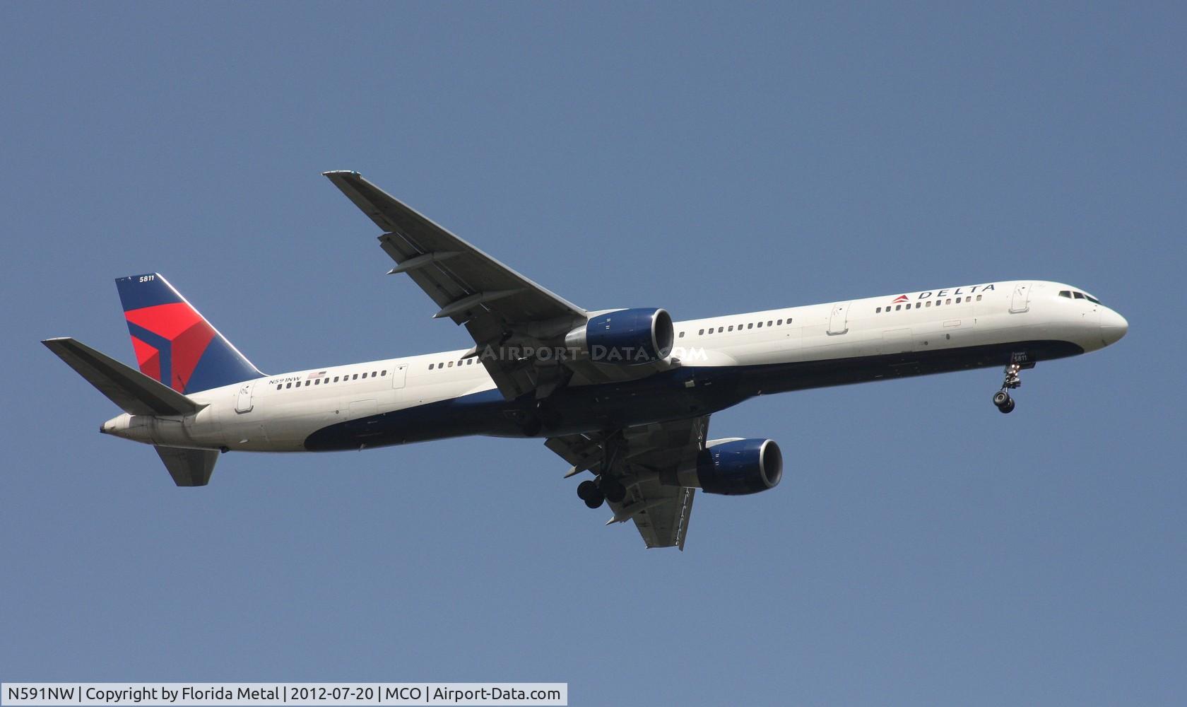 N591NW, 2003 Boeing 757-351 C/N 32991, Delta 757-300