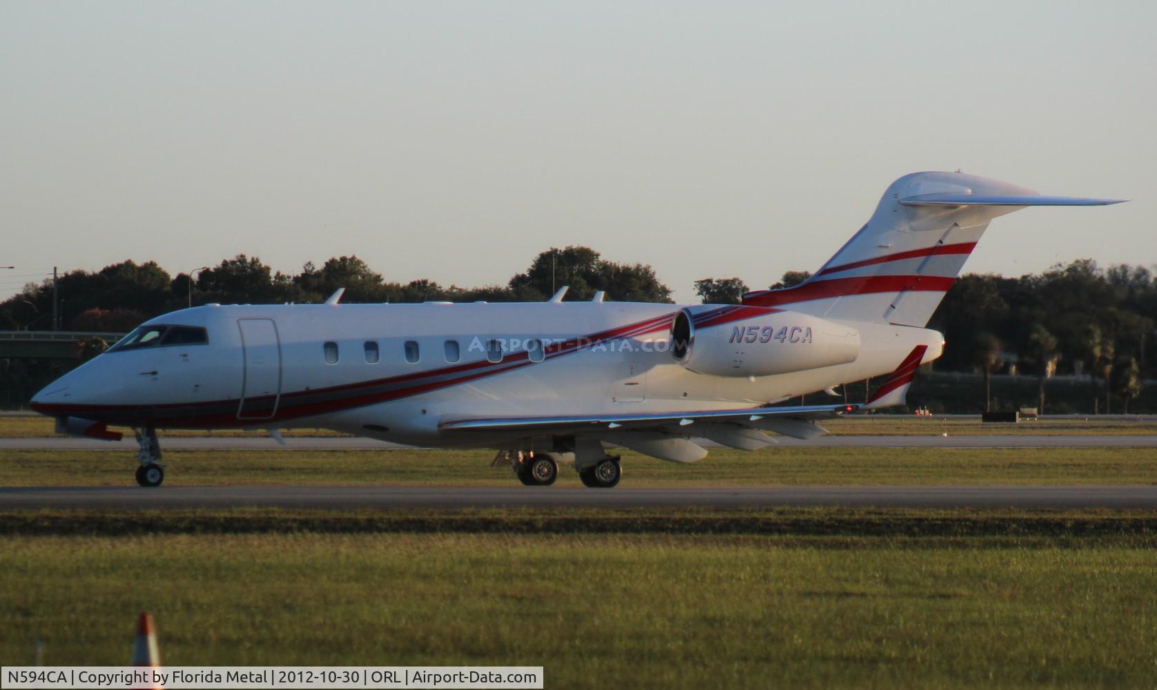 N594CA, 2005 Bombardier Challenger 300 (BD-100-1A10) C/N 20082, Challenger 300