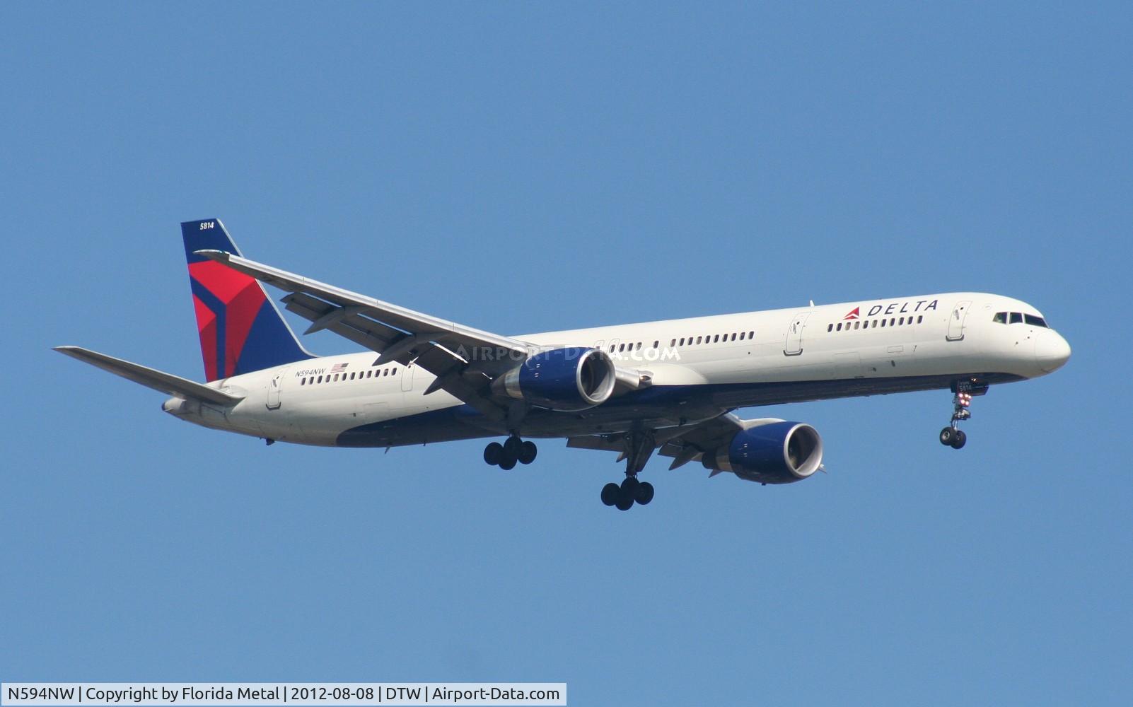 N594NW, 2003 Boeing 757-351 C/N 32994, Delta 757-300