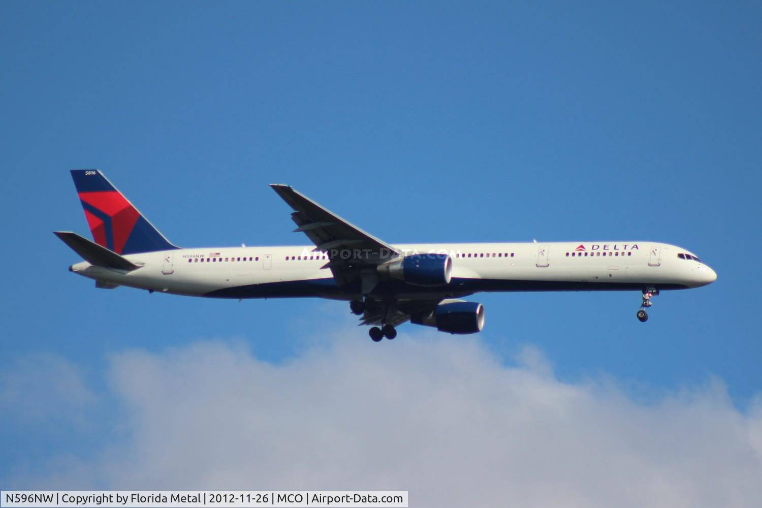 N596NW, 2003 Boeing 757-351 C/N 32996, Delta 757-300