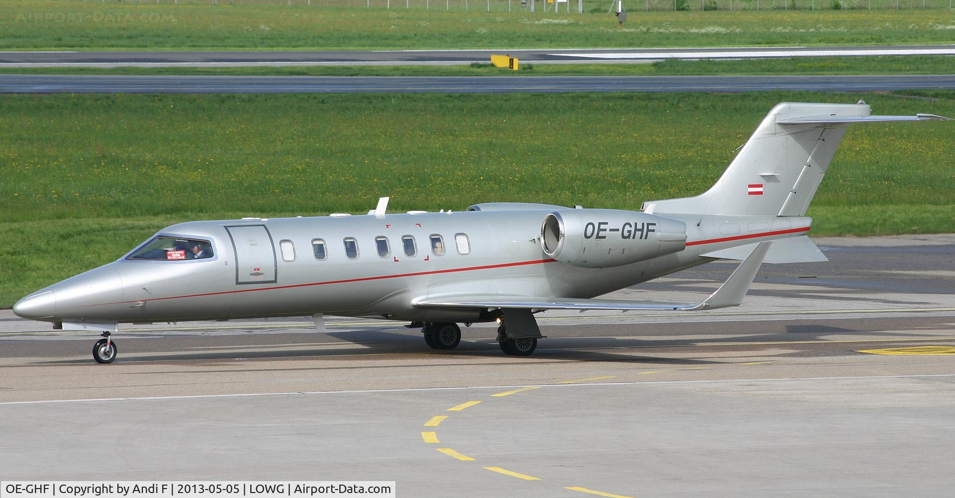 OE-GHF, 2008 Learjet 40 C/N 45-2091, Lyoness Aviation Learjet 40