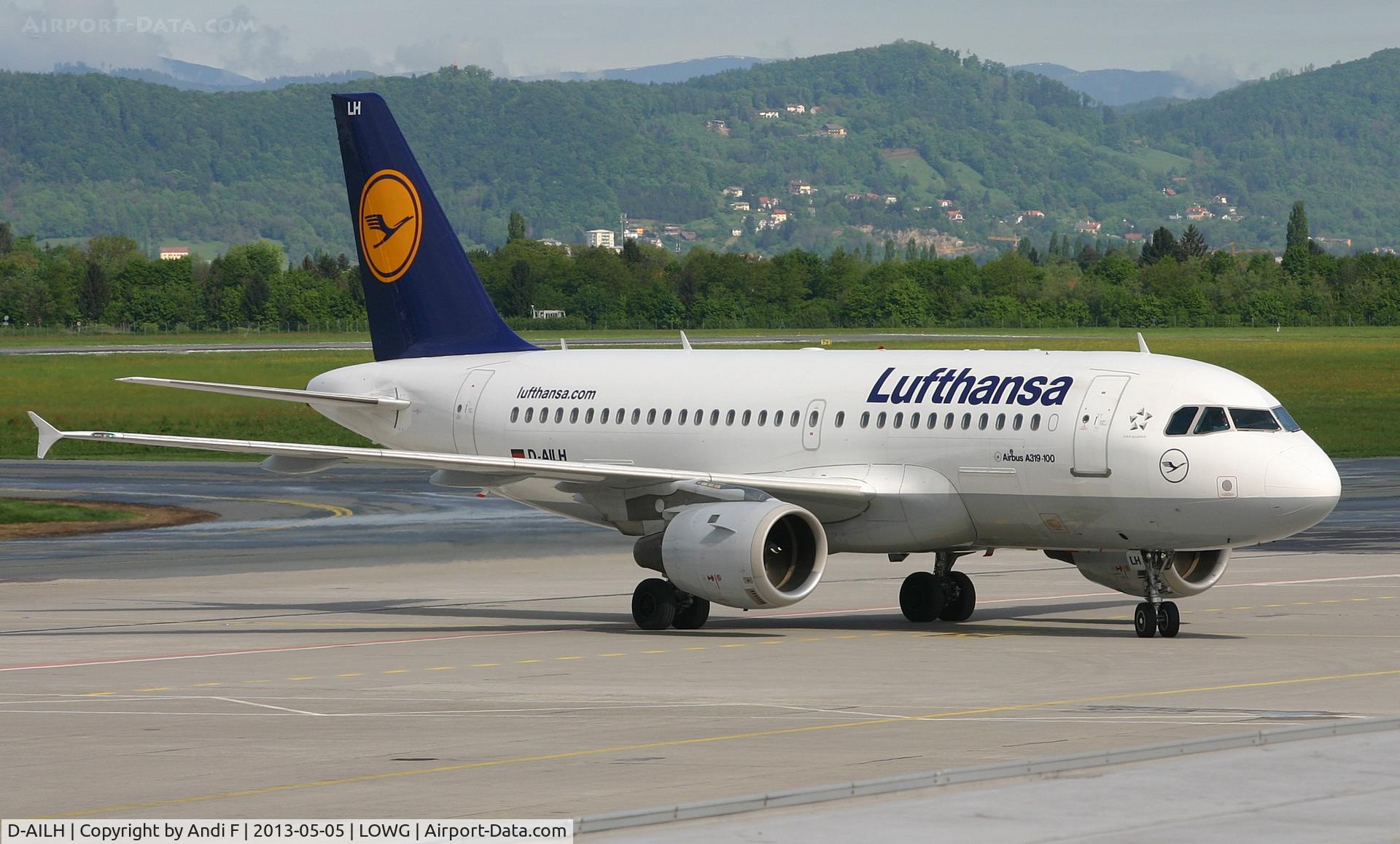 D-AILH, 1997 Airbus A319-114 C/N 641, Lufthansa Airbus A319-114