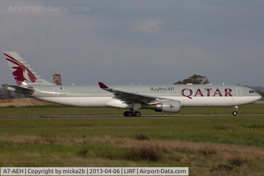 A7-AEH, 2006 Airbus A330-302 C/N 789, Taxiing