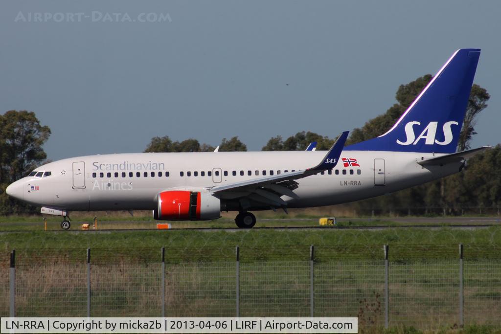LN-RRA, 2007 Boeing 737-783 C/N 30471, Landing