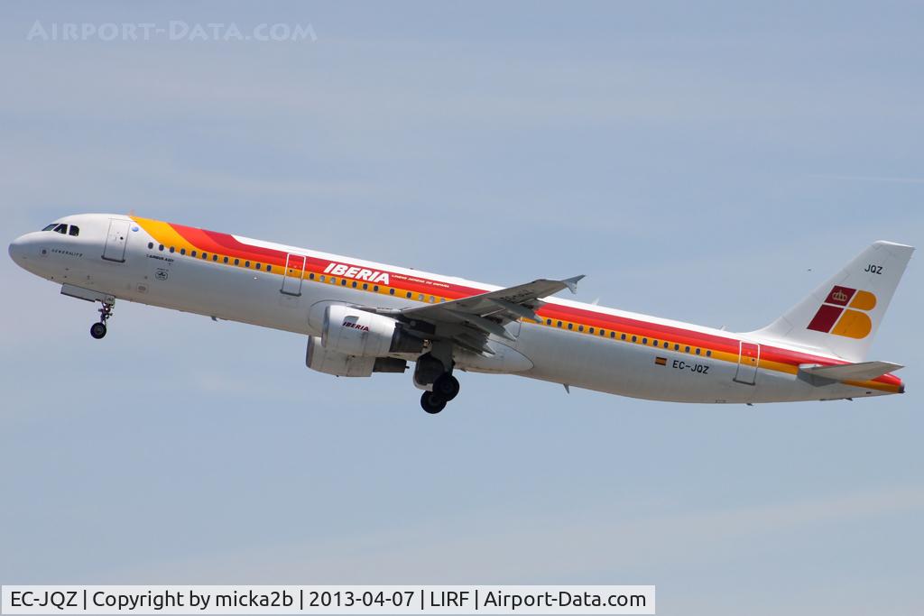 EC-JQZ, 2006 Airbus A321-211 C/N 2736, Take off