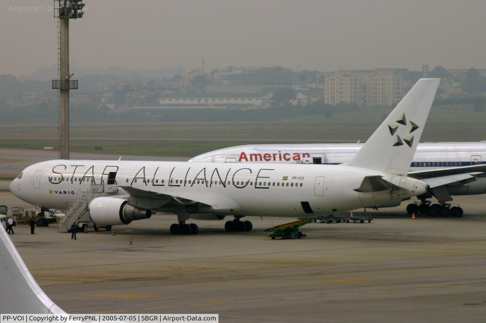 PP-VOI, 1989 Boeing 767-341 C/N 24752, Varig B763 in Star Alliance c/s