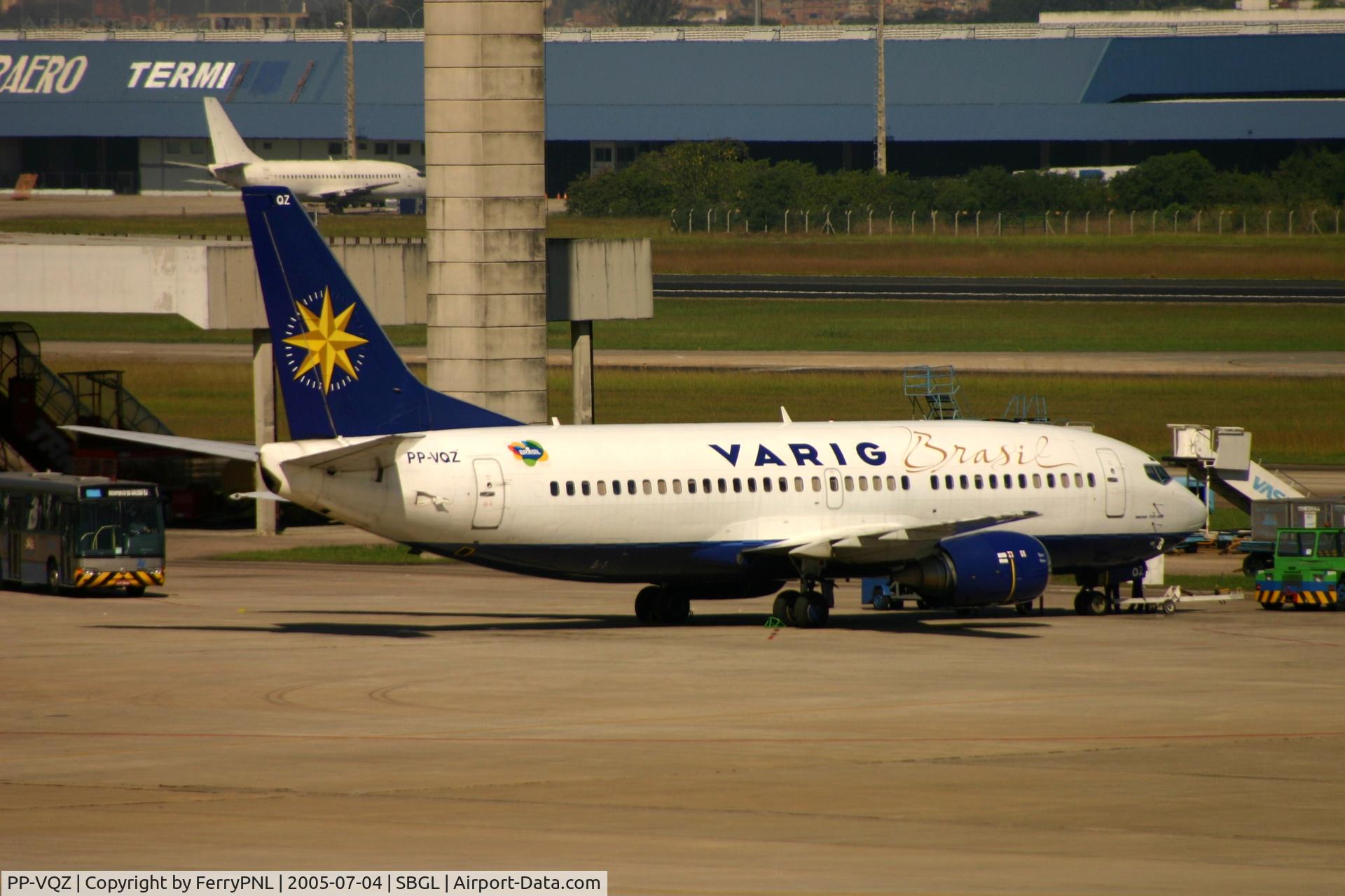 PP-VQZ, 1994 Boeing 737-33A C/N 27284, Varig B733. Plane crashed in SUB (Surabaya) on 21.02.2007 and w/o.