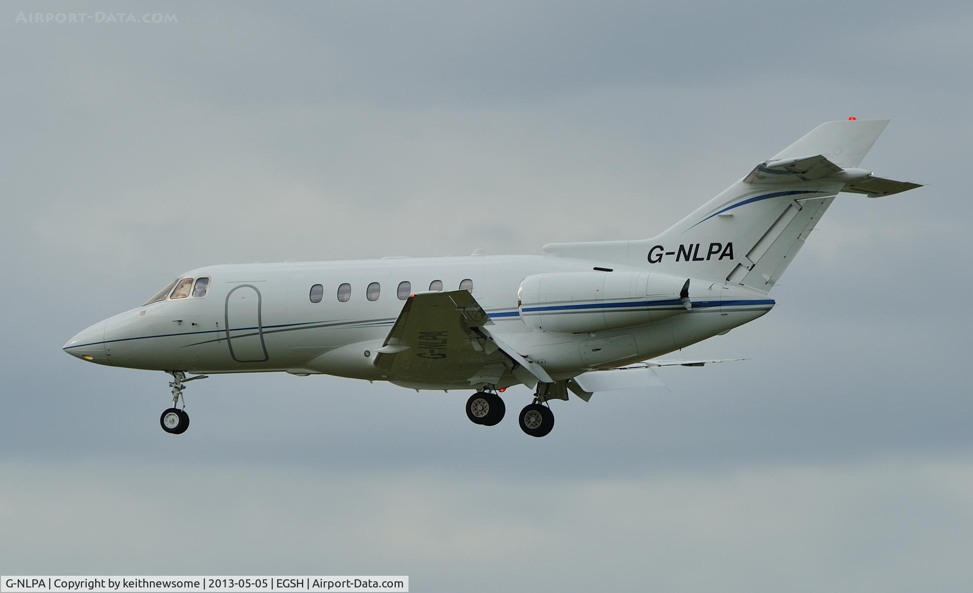G-NLPA, 2008 Hawker 750 C/N HB-14, Making a return visit !