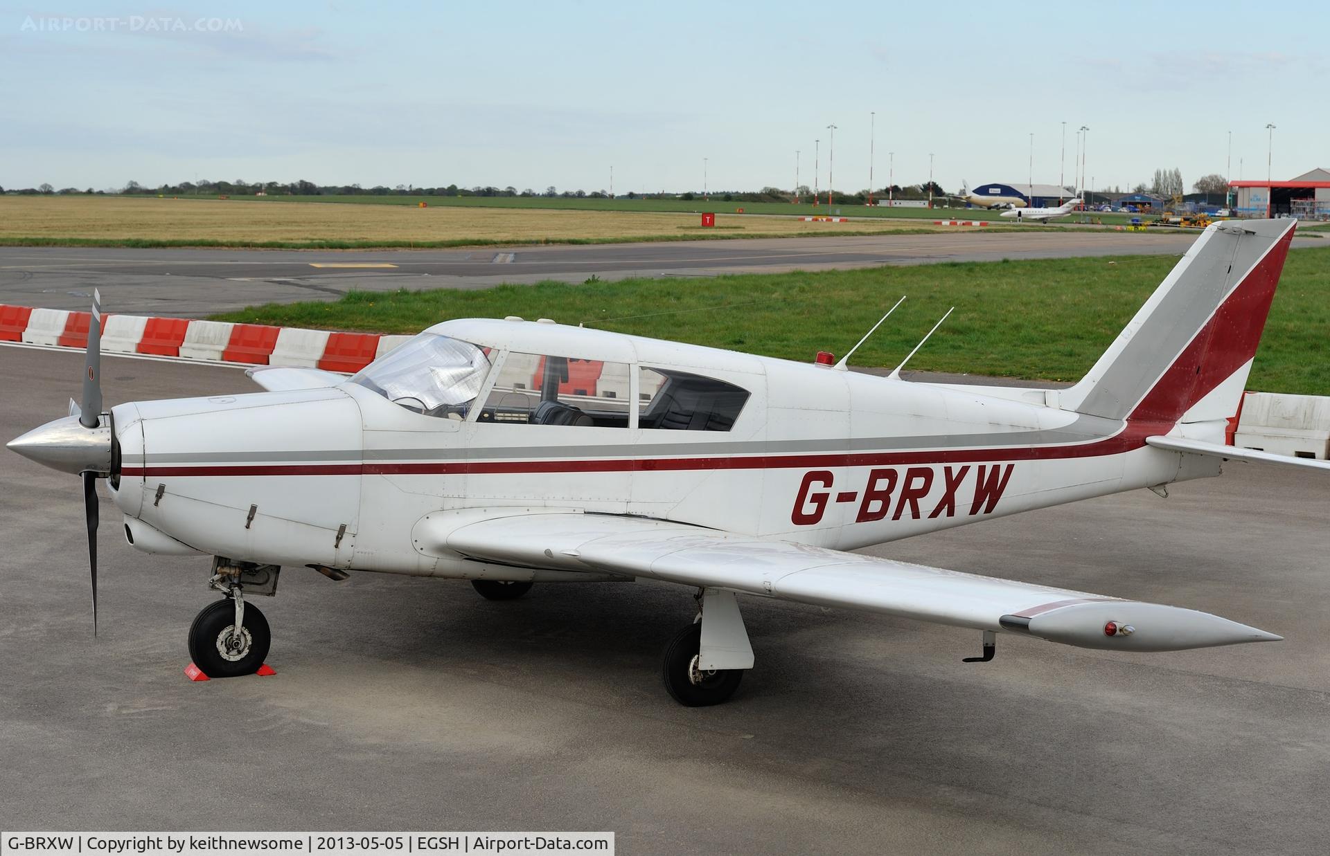 G-BRXW, 1964 Piper PA-24-260 Comanche C/N 24-4069, Another welcome visitor.