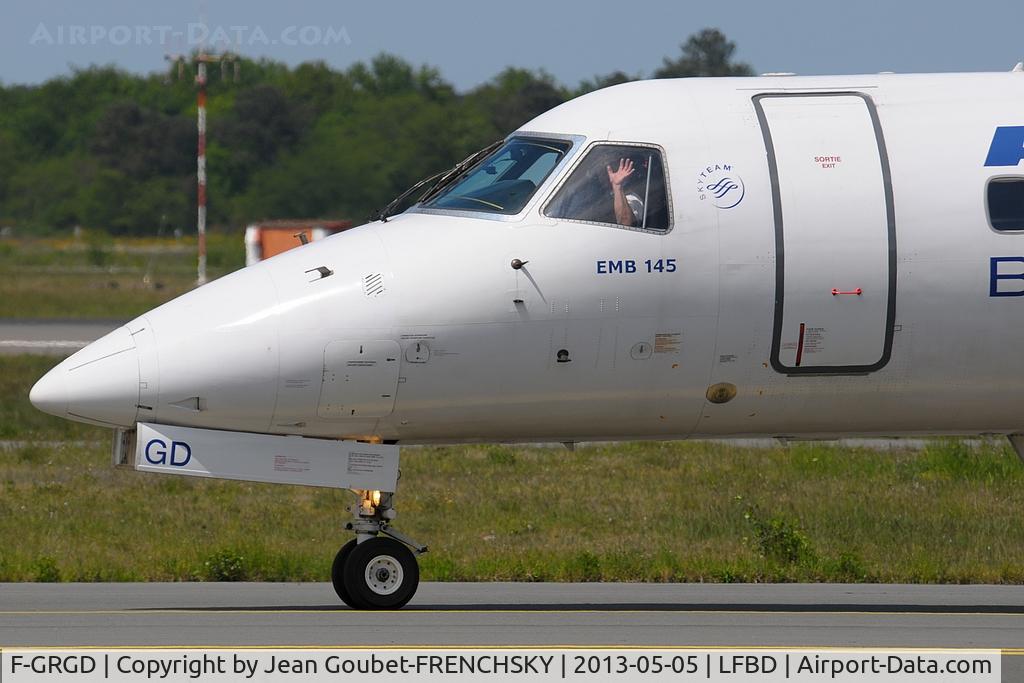 F-GRGD, 1998 Embraer EMB-145EU (ERJ-145EU) C/N 145043, A53206 to NTE and BRU
