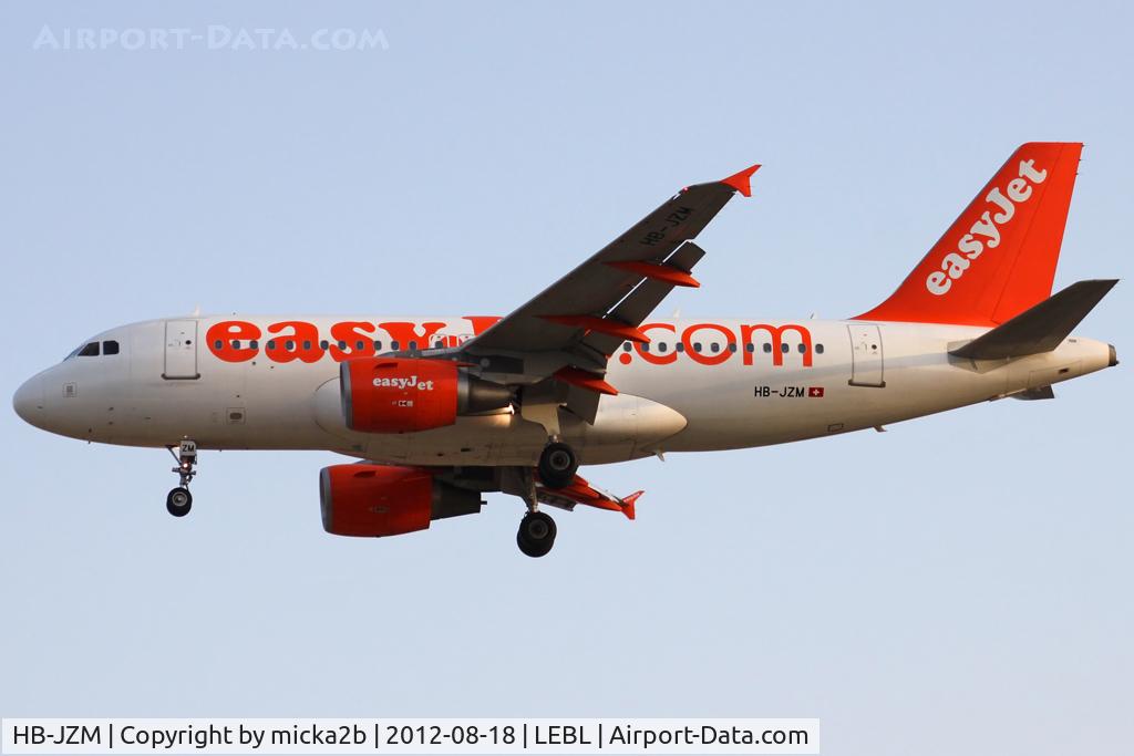 HB-JZM, 2004 Airbus A319-111 C/N 2370, Landing