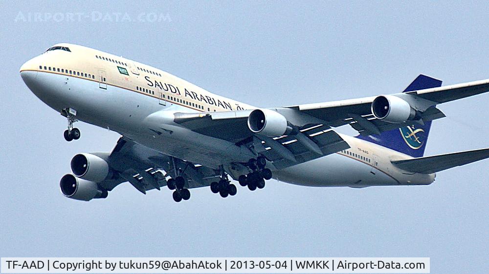 TF-AAD, 1997 Boeing 747-4H6 C/N 28426, Saudi Arabian Airlines