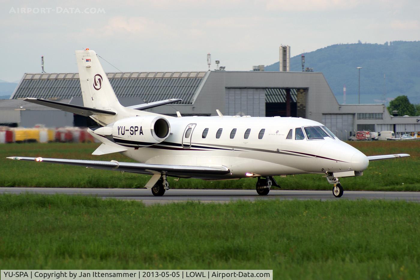 YU-SPA, 2007 Cessna 560XLS Citation Excel C/N 560-5760, yu-spa @ lowl