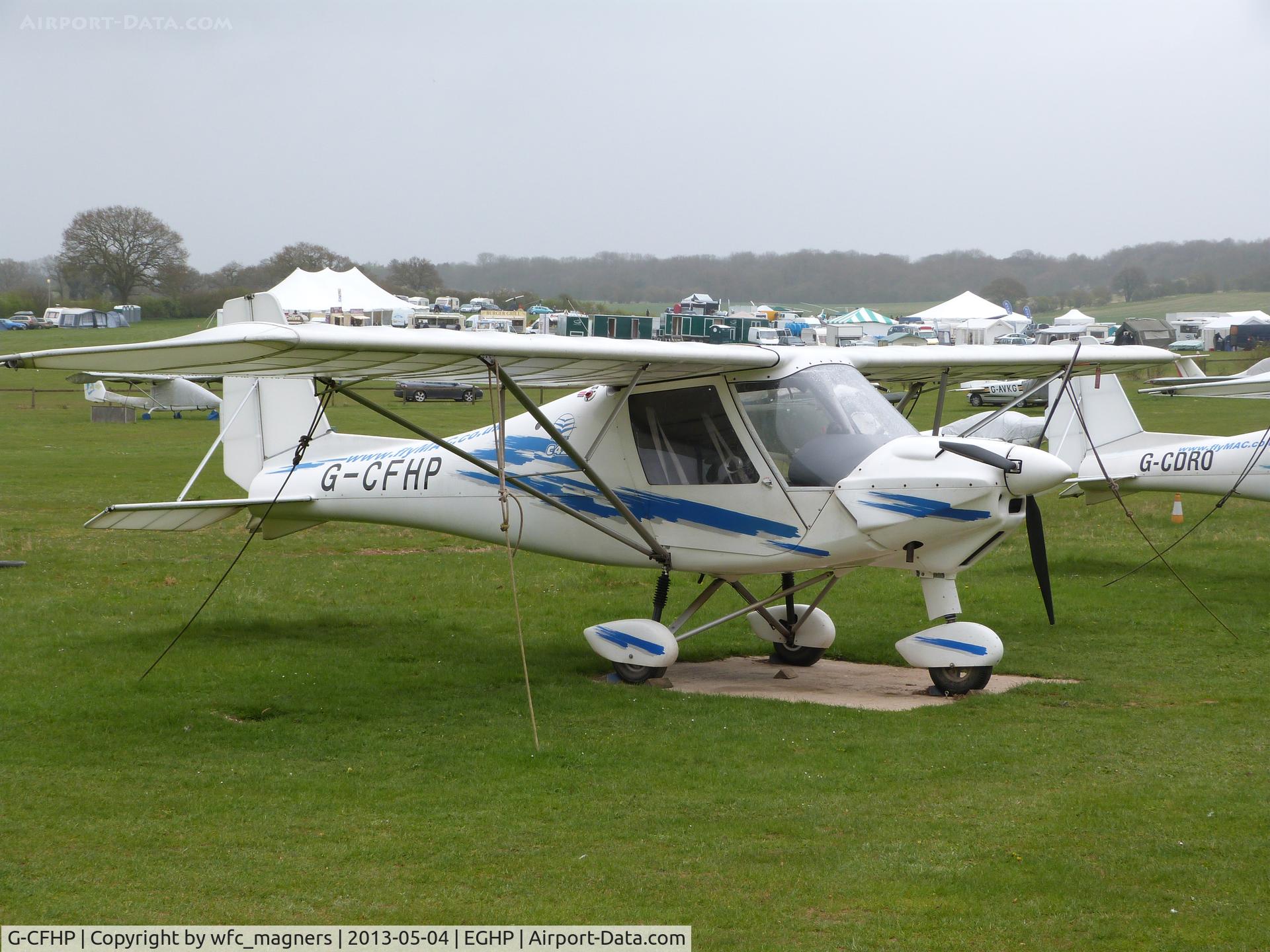 G-CFHP, 2008 Comco Ikarus C42 FB80 C/N 0805-6972, Airbourne Aviation Ltd
Popham Airfield
