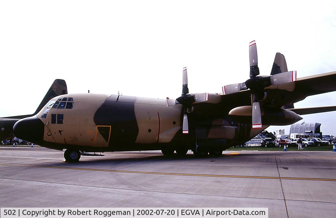 502, 1981 Lockheed C-130H Hercules C/N 4916, 4 Squadron Oman Air Force.