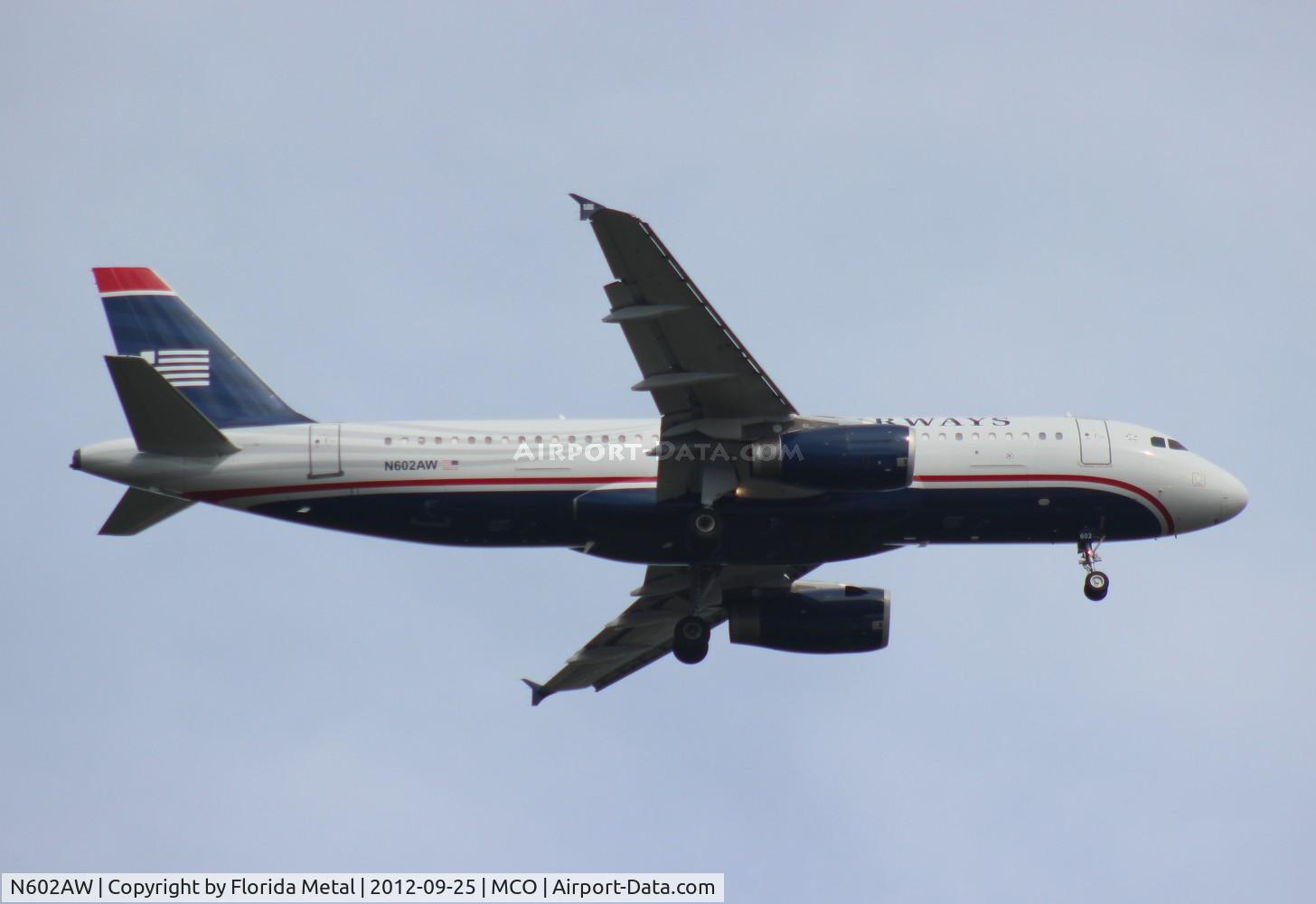 N602AW, 1995 Airbus A320-232 C/N 565, US Airways A320