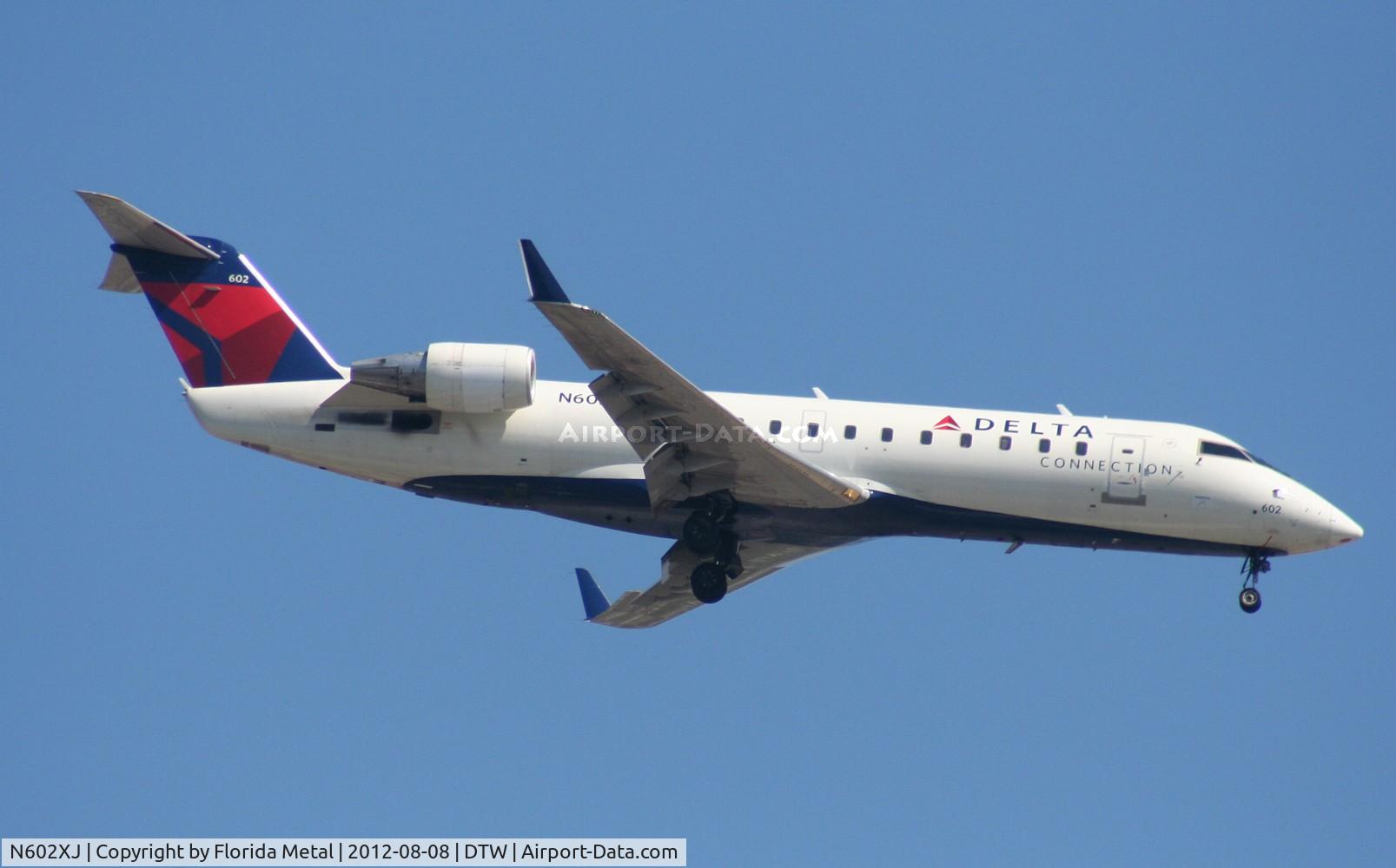 N602XJ, 2005 Bombardier CRJ-200ER (CL-600-2B19) C/N 8045, Mesaba CRJ-200