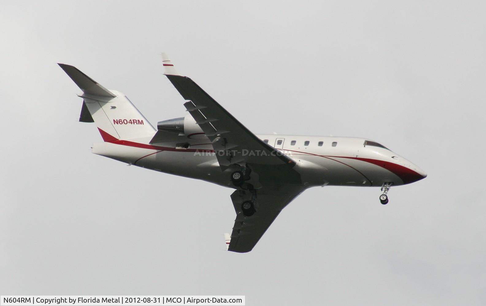 N604RM, 2000 Bombardier Challenger 604 (CL-600-2B16) C/N 5441, Challenger 604