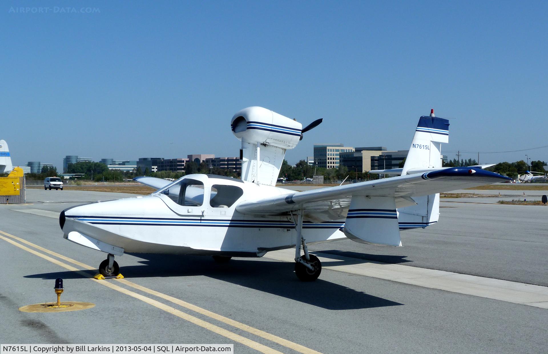 N7615L, 1968 Lake LA-4 C/N 388, On exhibit at the Hiller Museum as part of Seaplane Adventure Day.