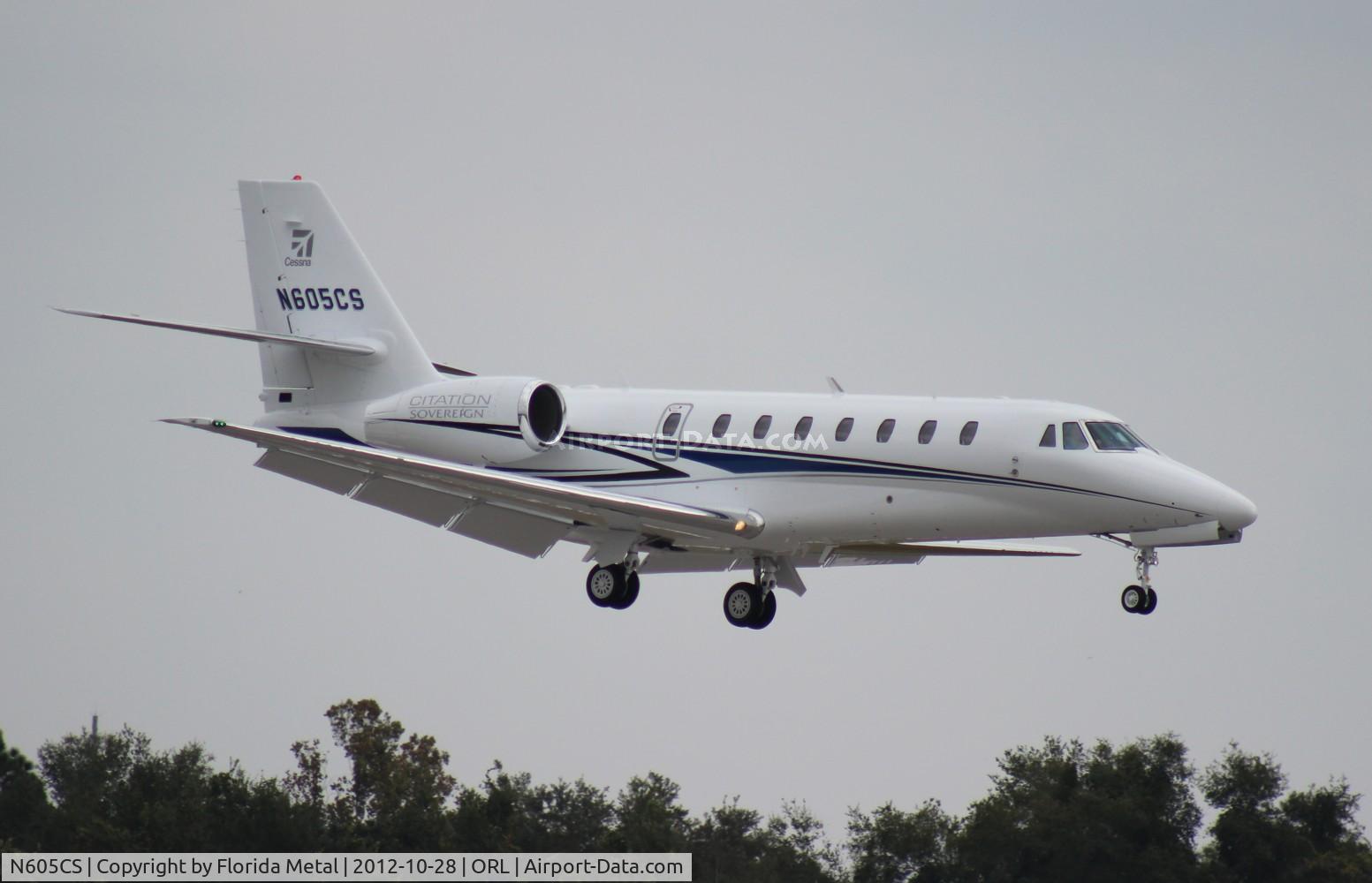 N605CS, 2006 Cessna 680 Citation Sovereign C/N 680-0001, Citation 680