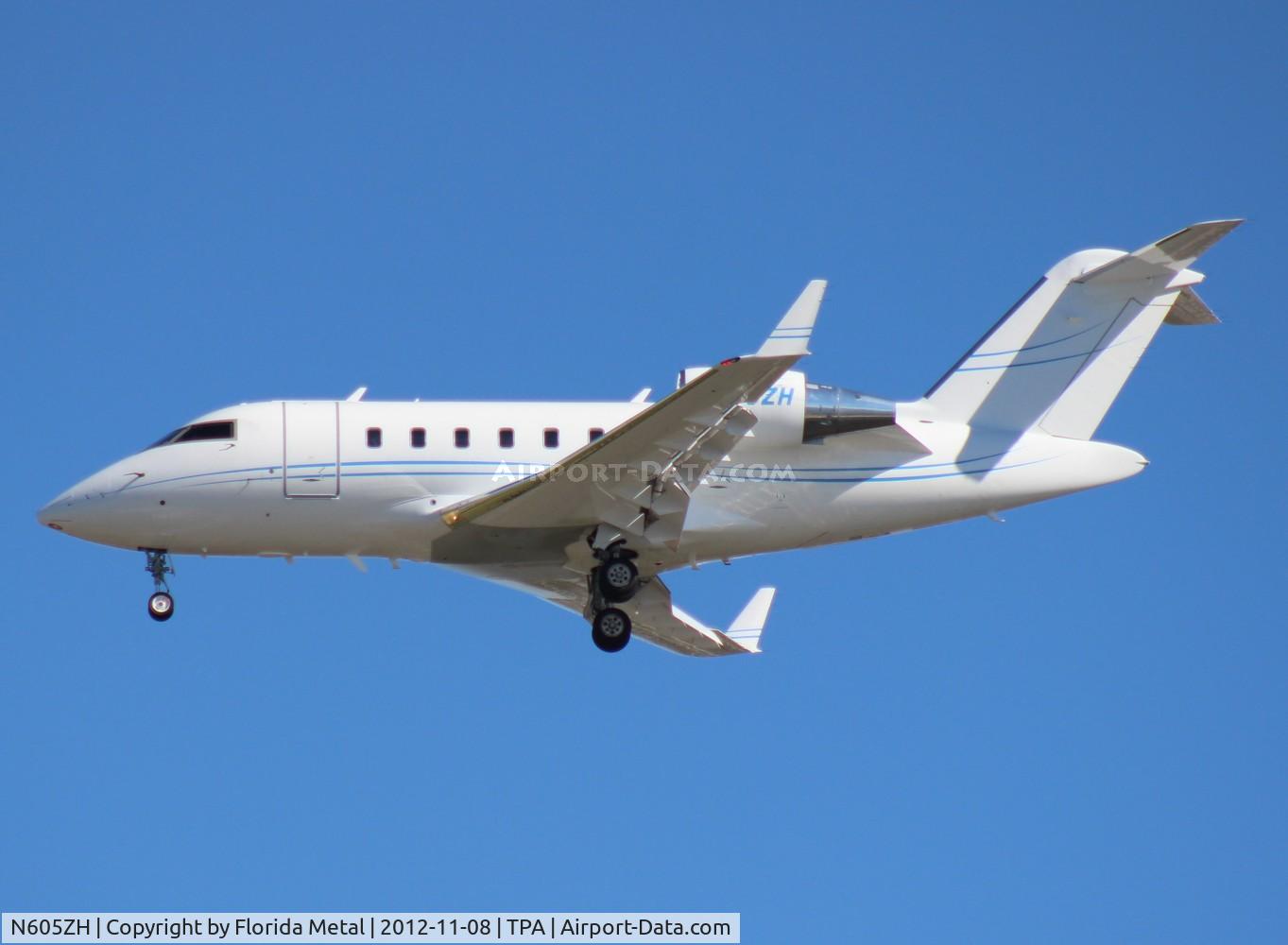 N605ZH, 2007 Bombardier Challenger 605 (CL-600-2B16) C/N 5738, Challenger 605