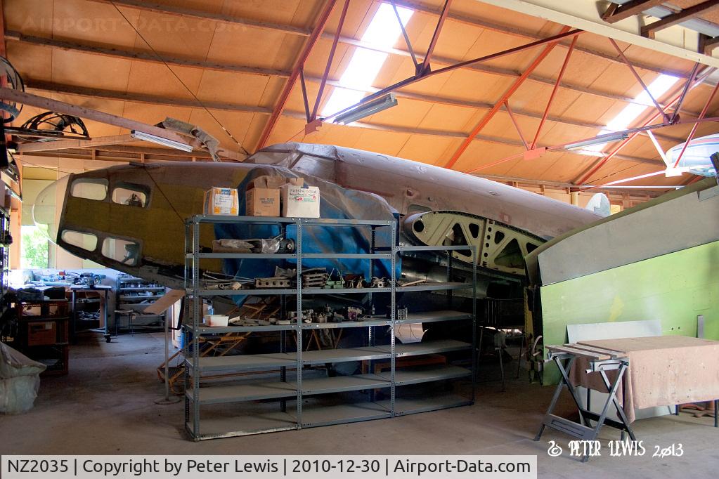 NZ2035, Lockheed Hudson IIIA C/N 3858, At Ferrymead museum, Christchurch
