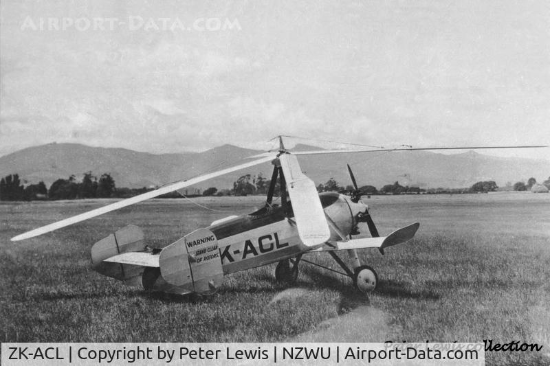 ZK-ACL, Avro Cierva C-19 Mk3 C/N 5140, Safety Flying (N.I.) Ltd., Wellington
