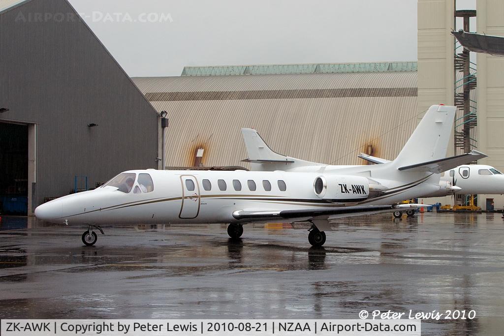 ZK-AWK, 1996 Cessna 560 C/N 560-0396, Airwork Flight Operations Ltd., Auckland