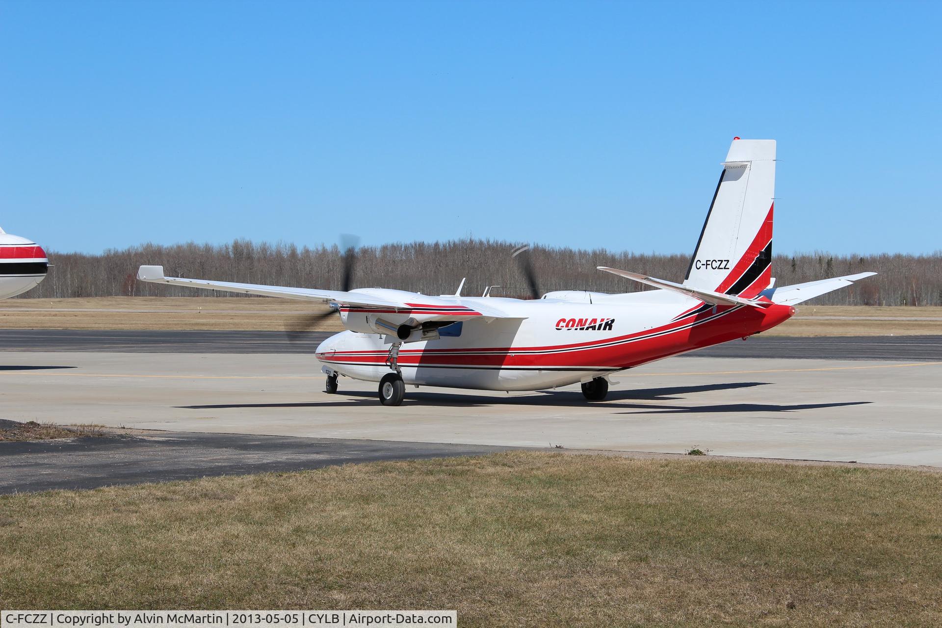 C-FCZZ, 1973 Rockwell 690A Turbo Commander Turbo Commander C/N 11106, North American Rockwell 690A Turbo Commander, bird dogging forC-GKFO Convair 340/580
