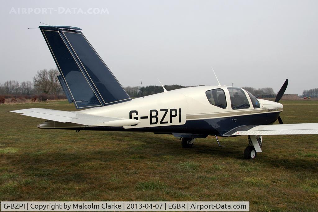 G-BZPI, 1997 Socata TB-20 Trinidad C/N 1814, Socata TB-20 Trinidad at The Real Aeroplane Club's Spring Fly-In, Breighton Airfield, April 2013.