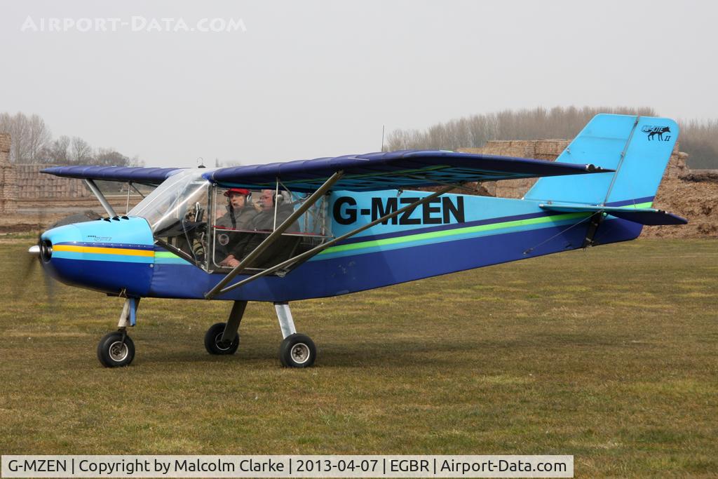 G-MZEN, 1996 Rans S-6ESD Coyote II C/N PFA 204-12823, Rans S6-ESD at The Real Aeroplane Club's Spring Fly-In, Breighton Airfield, April 2013.
