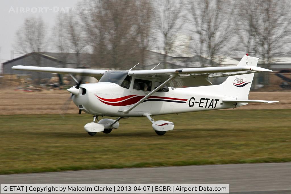 G-ETAT, 2000 Cessna 172S Skyhawk SP C/N 172S8674, Cessna 172S Skyhawk at The Real Aeroplane Club's Spring Fly-In, Breighton Airfield, April 2013.