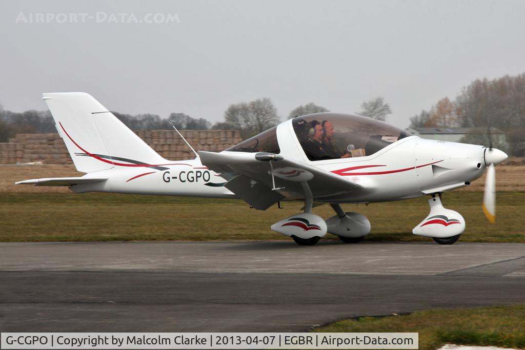 G-CGPO, 2011 TL Ultralight TL-2000UK Sting Carbon C/N LAA 347-14896, TL Ultralight TL-2000UK Sting Carbon at The Real Aeroplane Club's Spring Fly-In, Breighton Airfield, April 2013.