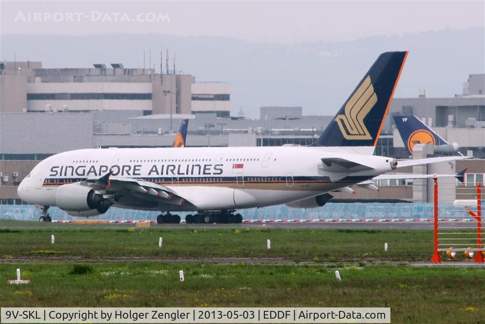 9V-SKL, 2010 Airbus A380-841 C/N 058, Big bird transfer....
