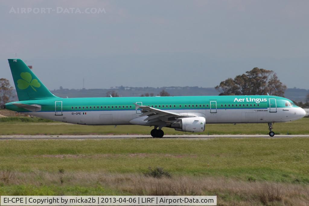 EI-CPE, 1998 Airbus A321-211 C/N 0926, Take off